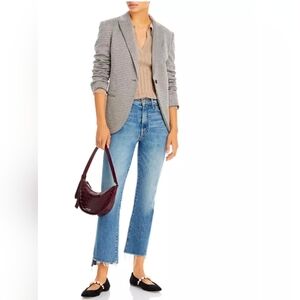 Mother The Insider Crop Step Fray Jean size 25